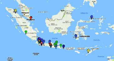 Peta dan Lokasi (Google Map) Program S2 Magister Nomor